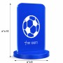 סטנד תמונה מעוצב בעיצוב אישי עם השם שלך בעיצוב כדורגל כדור כדורגל גודל 6 × 10 ס"מ