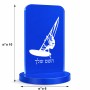 סטנד תמונה מעוצב בעיצוב אישי עם השם שלך בעיצוב לגלוש - גלישה - שייט גודל 6 × 10 ס"מ
