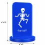 סטנד תמונה מעוצב בעיצוב אישי עם השם שלך בעיצוב סקלטון גודל 6 × 10 ס"מ