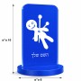 סטנד תמונה מעוצב בעיצוב אישי עם השם שלך בעיצוב וודו גודל 6 × 10 ס"מ