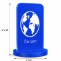 סטנד תמונה מעוצב בעיצוב אישי עם השם שלך בעיצוב עולם גודל 6 × 10 ס"מ