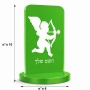סטנד תמונה מעוצב בעיצוב אישי עם השם שלך בעיצוב קופידון גודל 6 × 10 ס"מ