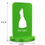 סטנד תמונה מעוצב בעיצוב אישי עם השם שלך בעיצוב נסיכה גודל 6 × 10 ס"מ