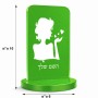 סטנד תמונה מעוצב בעיצוב אישי עם השם שלך בעיצוב אהבת נשים גודל 6 × 10 ס"מ