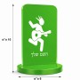 סטנד תמונה מעוצב בעיצוב אישי עם השם שלך בעיצוב נגן גיטרה גודל 6 × 10 ס"מ