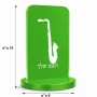 סטנד תמונה מעוצב בעיצוב אישי עם השם שלך בעיצוב סקסופון גודל 6 × 10 ס"מ