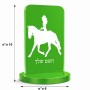 סטנד תמונה מעוצב בעיצוב אישי עם השם שלך בעיצוב קאוגירל - אישה גודל 6 × 10 ס"מ