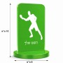 סטנד תמונה מעוצב בעיצוב אישי עם השם שלך בעיצוב שחקן פינג פונג גודל 6 × 10 ס"מ