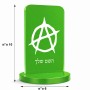 סטנד תמונה מעוצב בעיצוב אישי עם השם שלך בעיצוב אנרכיה גודל 6 × 10 ס"מ