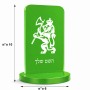 סטנד תמונה מעוצב בעיצוב אישי עם השם שלך בעיצוב אריה גודל 6 × 10 ס"מ