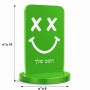 סטנד תמונה מעוצב בעיצוב אישי עם השם שלך בעיצוב סמיילי גודל 6 × 10 ס"מ
