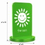 סטנד תמונה מעוצב בעיצוב אישי עם השם שלך בעיצוב שמש גודל 6 × 10 ס"מ