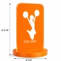 סטנד תמונה מעוצב בעיצוב אישי עם השם שלך בעיצוב מעודדת גודל 6 × 10 ס"מ