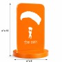 סטנד תמונה מעוצב בעיצוב אישי עם השם שלך בעיצוב צניחה חופשית גודל 6 × 10 ס"מ