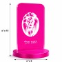 סטנד תמונה מעוצב בעיצוב אישי עם השם שלך בעיצוב פני אריה גודל 6 × 10 ס"מ