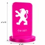סטנד תמונה מעוצב בעיצוב אישי עם השם שלך בעיצוב פיג'ו גודל 6 × 10 ס"מ
