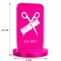 סטנד תמונה מעוצב בעיצוב אישי עם השם שלך בעיצוב מעצב שיער גודל 6 × 10 ס"מ