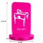 סטנד תמונה מעוצב בעיצוב אישי עם השם שלך בעיצוב שחקן ביליארד גודל 6 × 10 ס"מ