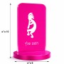 סטנד תמונה מעוצב בעיצוב אישי עם השם שלך בעיצוב קוקופלי גודל 6 × 10 ס"מ