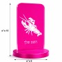סטנד תמונה מעוצב בעיצוב אישי עם השם שלך בעיצוב מזלות - סרטן גודל 6 × 10 ס"מ