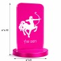 סטנד תמונה מעוצב בעיצוב אישי עם השם שלך בעיצוב מזלות - קשת גודל 6 × 10 ס"מ