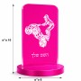 סטנד תמונה מעוצב בעיצוב אישי עם השם שלך בעיצוב רוכב טרקטורונים גודל 6 × 10 ס"מ