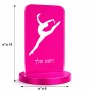 סטנד תמונה מעוצב בעיצוב אישי עם השם שלך בעיצוב בלט גודל 6 × 10 ס"מ