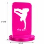 סטנד תמונה מעוצב בעיצוב אישי עם השם שלך בעיצוב ברייקדאנס גודל 6 × 10 ס"מ