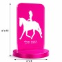 סטנד תמונה מעוצב בעיצוב אישי עם השם שלך בעיצוב קאוגירל - אישה גודל 6 × 10 ס"מ