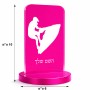 סטנד תמונה מעוצב בעיצוב אישי עם השם שלך בעיצוב אופנוע ים גודל 6 × 10 ס"מ