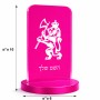 סטנד תמונה מעוצב בעיצוב אישי עם השם שלך בעיצוב אריה גודל 6 × 10 ס"מ