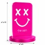 סטנד תמונה מעוצב בעיצוב אישי עם השם שלך בעיצוב סמיילי גודל 6 × 10 ס"מ