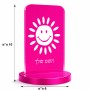 סטנד תמונה מעוצב בעיצוב אישי עם השם שלך בעיצוב שמש גודל 6 × 10 ס"מ