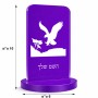 סטנד תמונה מעוצב בעיצוב אישי עם השם שלך בעיצוב נשר אמריקאי גודל 6 × 10 ס"מ