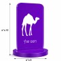 סטנד תמונה מעוצב בעיצוב אישי עם השם שלך בעיצוב גמל גודל 6 × 10 ס"מ