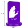 סטנד תמונה מעוצב בעיצוב אישי עם השם שלך בעיצוב בתים של שרלוק גודל 6 × 10 ס"מ