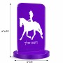 סטנד תמונה מעוצב בעיצוב אישי עם השם שלך בעיצוב קאוגירל - אישה גודל 6 × 10 ס"מ