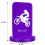 סטנד תמונה מעוצב בעיצוב אישי עם השם שלך בעיצוב מוטוקרוס גודל 6 × 10 ס"מ