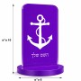 סטנד תמונה מעוצב בעיצוב אישי עם השם שלך בעיצוב לעגן גודל 6 × 10 ס"מ