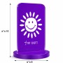 סטנד תמונה מעוצב בעיצוב אישי עם השם שלך בעיצוב שמש גודל 6 × 10 ס"מ