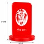 סטנד תמונה מעוצב בעיצוב אישי עם השם שלך בעיצוב פני אריה גודל 6 × 10 ס"מ