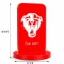 סטנד תמונה מעוצב בעיצוב אישי עם השם שלך בעיצוב פני פנטרה גודל 6 × 10 ס"מ