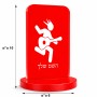 סטנד תמונה מעוצב בעיצוב אישי עם השם שלך בעיצוב נגן גיטרה גודל 6 × 10 ס"מ
