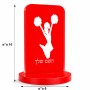 סטנד תמונה מעוצב בעיצוב אישי עם השם שלך בעיצוב מעודדת גודל 6 × 10 ס"מ