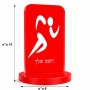 סטנד תמונה מעוצב בעיצוב אישי עם השם שלך בעיצוב רצים אולימפיים גודל 6 × 10 ס"מ