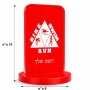 סטנד תמונה מעוצב בעיצוב אישי עם השם שלך בעיצוב טריאתלון גודל 6 × 10 ס"מ