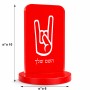 סטנד תמונה מעוצב בעיצוב אישי עם השם שלך בעיצוב יד סלע גודל 6 × 10 ס"מ