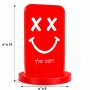 סטנד תמונה מעוצב בעיצוב אישי עם השם שלך בעיצוב סמיילי גודל 6 × 10 ס"מ