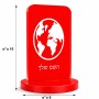 סטנד תמונה מעוצב בעיצוב אישי עם השם שלך בעיצוב עולם גודל 6 × 10 ס"מ
