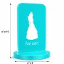 סטנד תמונה מעוצב בעיצוב אישי עם השם שלך בעיצוב נסיכה גודל 6 × 10 ס"מ